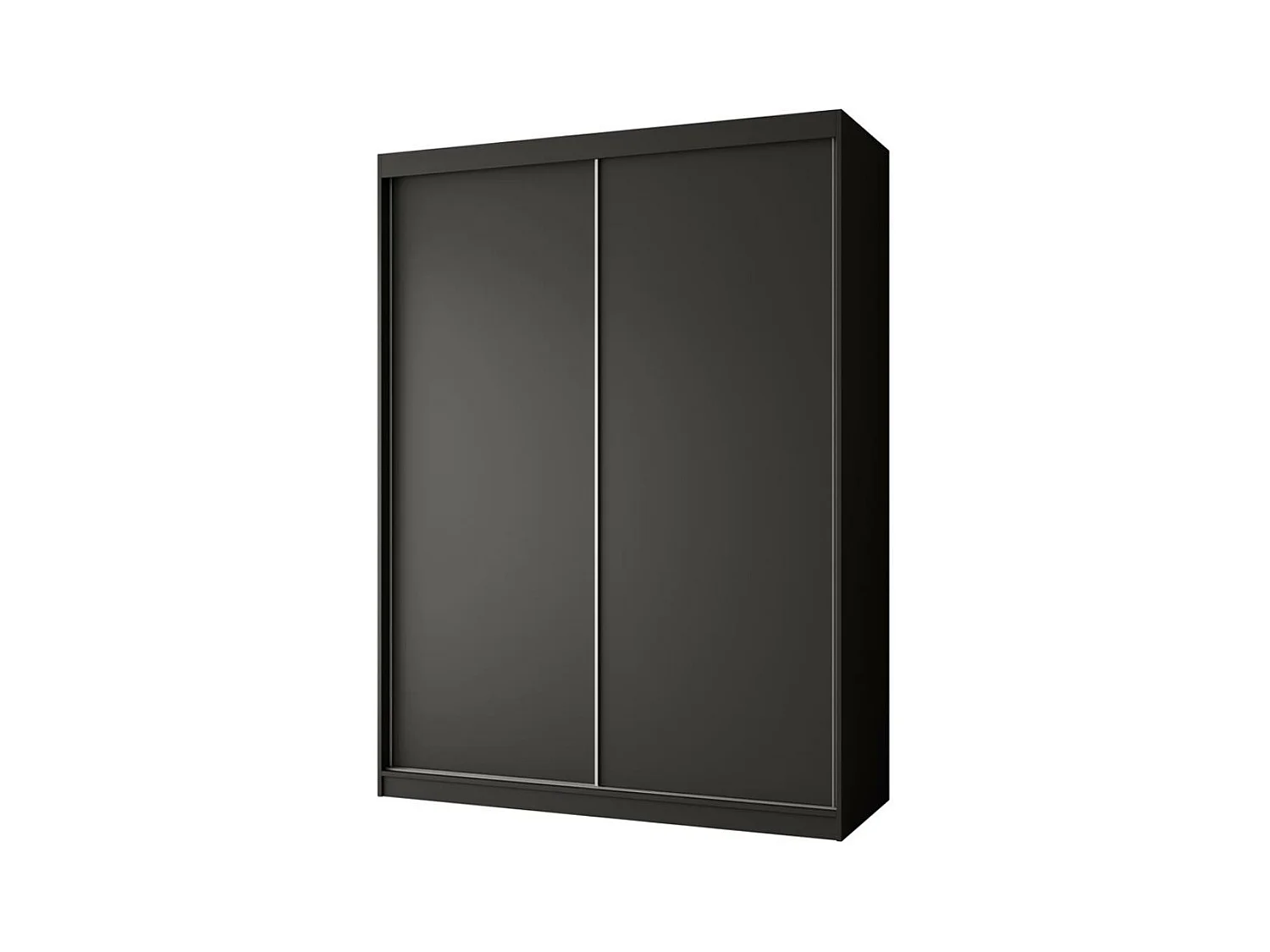 ARMOIRE À PORTES FERMÉES Mario 150/216/61 noir