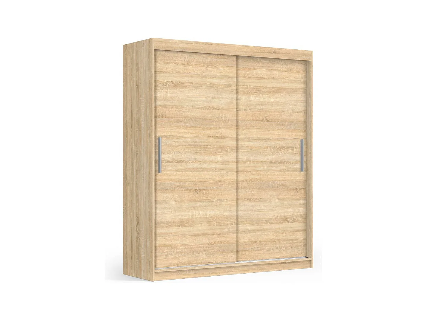 SCHWEBETÜRENSCHRANK Katrina eiche Sonoma 200/215,5/59 cm 2-türig