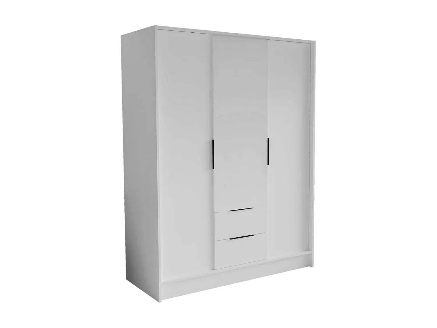 ARMOIRE À PORTES TOURNANTES Niko 150/51/200 cm blanc