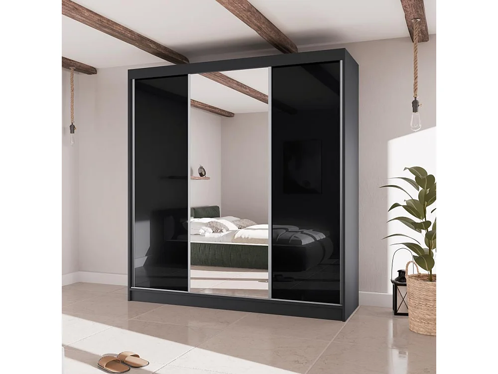 Hangkast Velis II 200/61/215 zwart