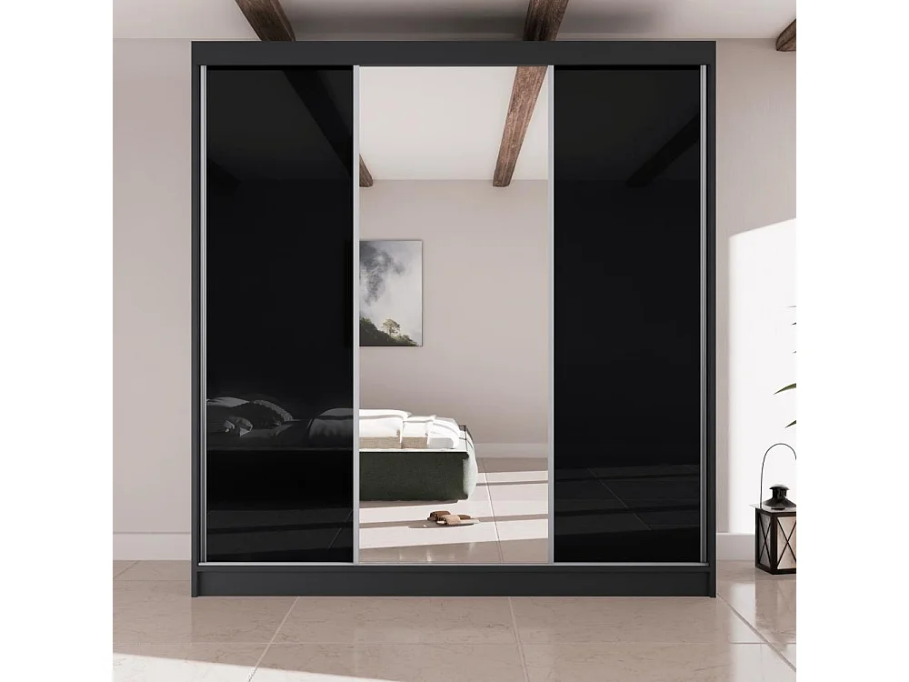 Hangkast Velis II 200/61/215 zwart