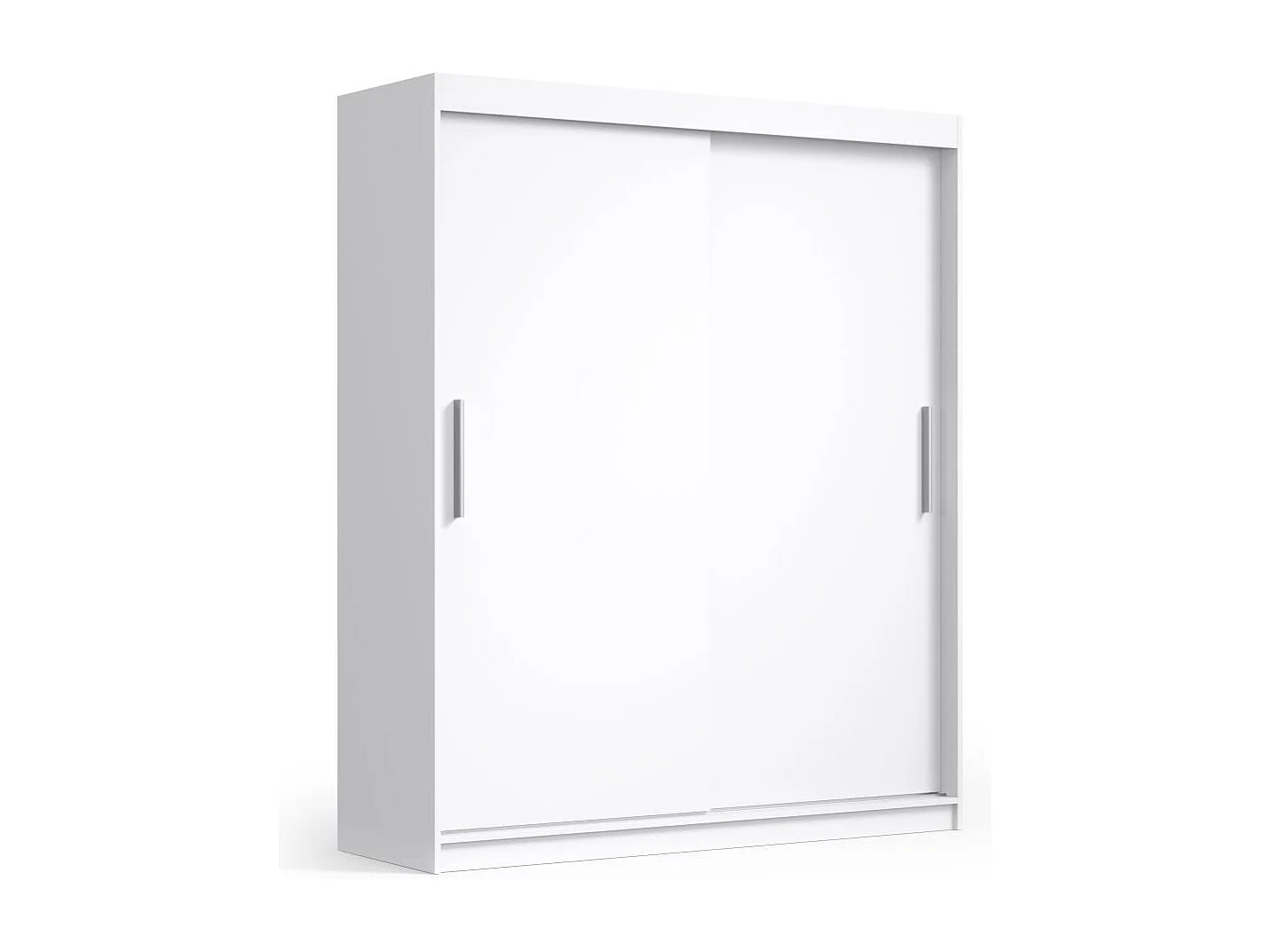 ARMOIRE A PORTES FERMÉES Katrina blanc 180/215,5/59 cm 2 portes