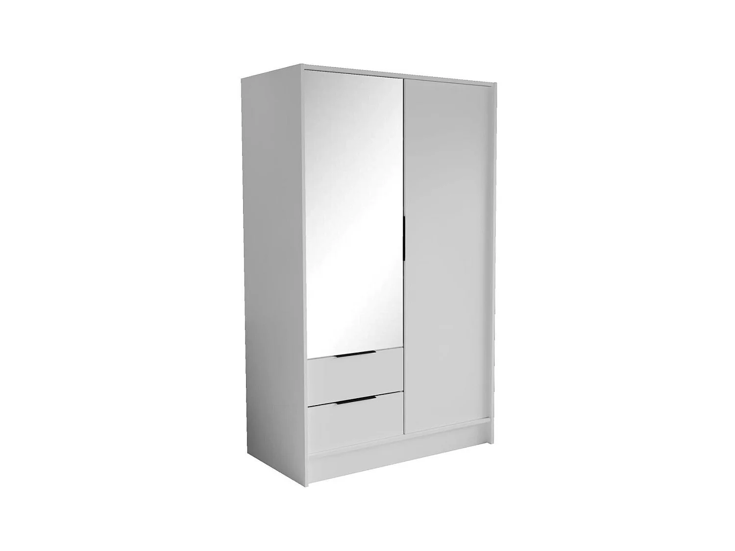 ARMOIRE À PORTES FERMÉES Niko 100/51/200 cm blanc