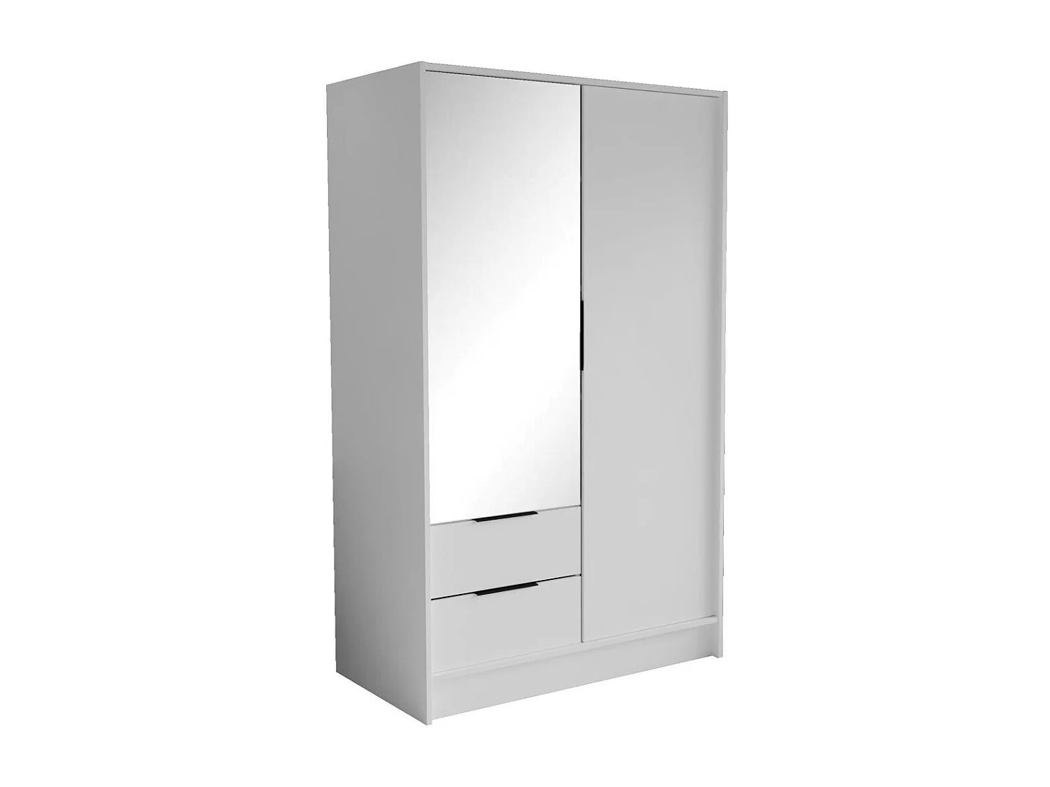 ARMOIRE À PORTES FERMÉES Niko 100/51/200 cm blanc