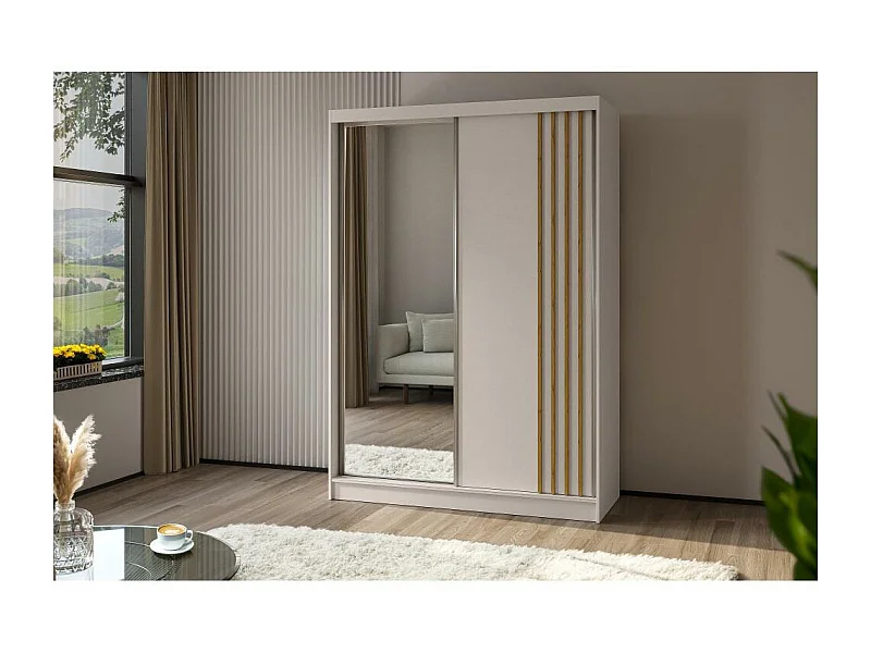 Hangkast Nela II 120/216/61 kasjmier+eik Artisan met laden