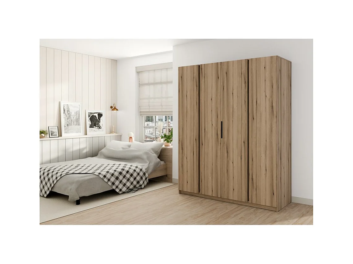 DREHTÜRENSCHRANK Kaya 200/62/239 4-Türig