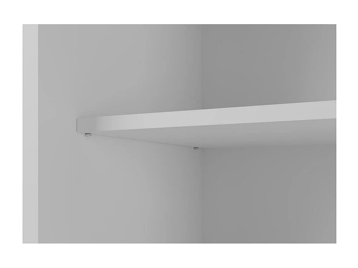 ARMOIRE A PORTES FERMÉES Milo 200/215/58 3 portes chêne sonoma avec miroir