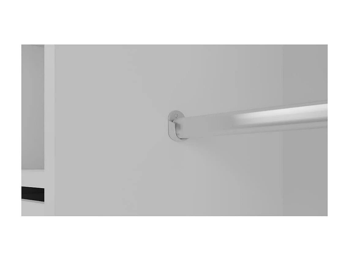 ARMOIRE A PORTES FERMÉES Milo 200/215/58 3 portes chêne sonoma avec miroir