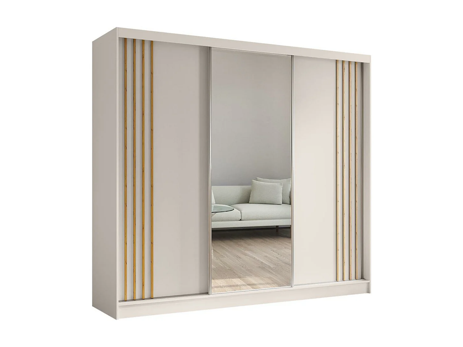 Hangkast Nela II 240/216/61 kasjmier+eik Artisan met laden