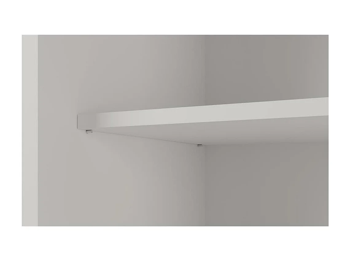 Hangkast Void 160/215/58 2-deurs wit met spiegel