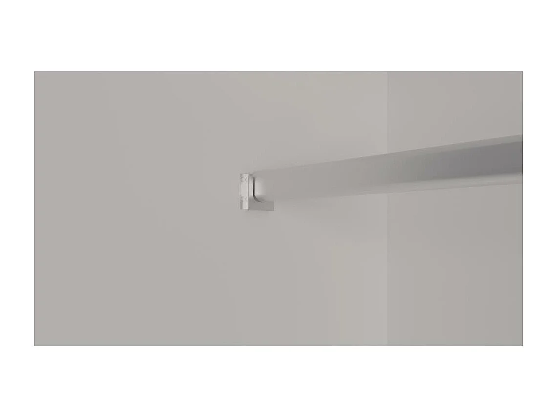 Hangkast Void 160/215/58 2-deurs wit met spiegel