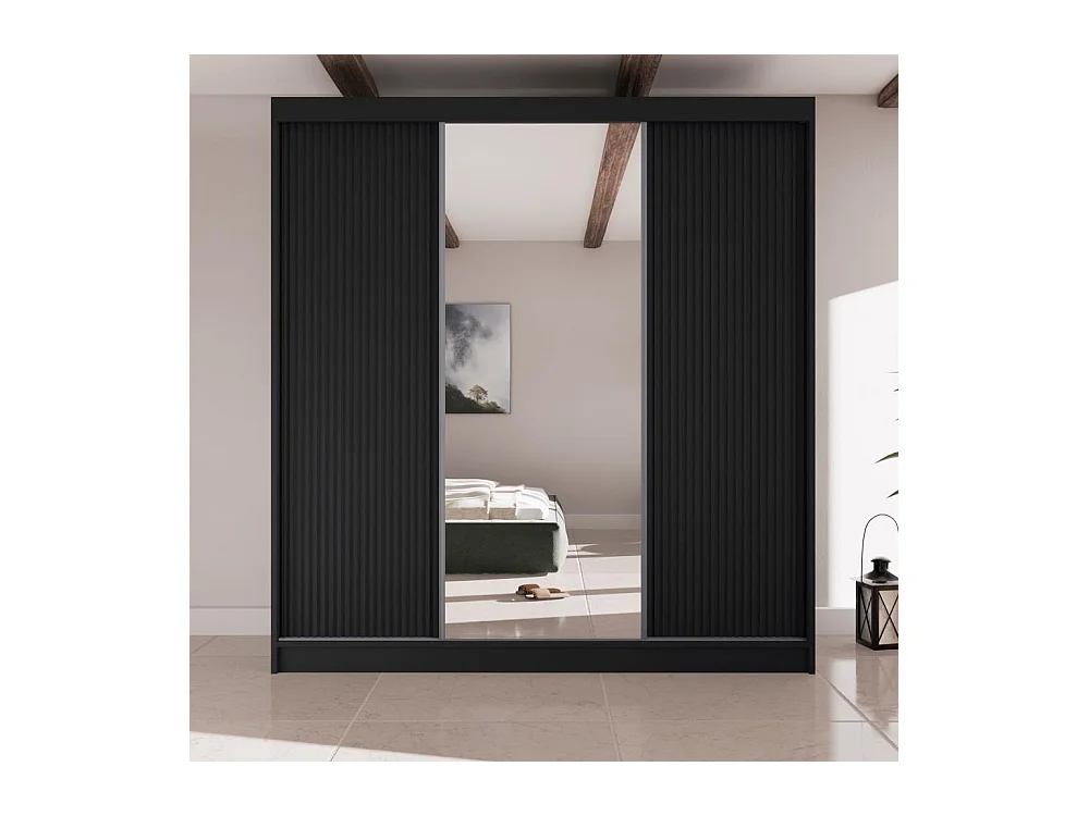 ARMOIRE A PORTES FERMÉES Ramos II 200/61/215 noir