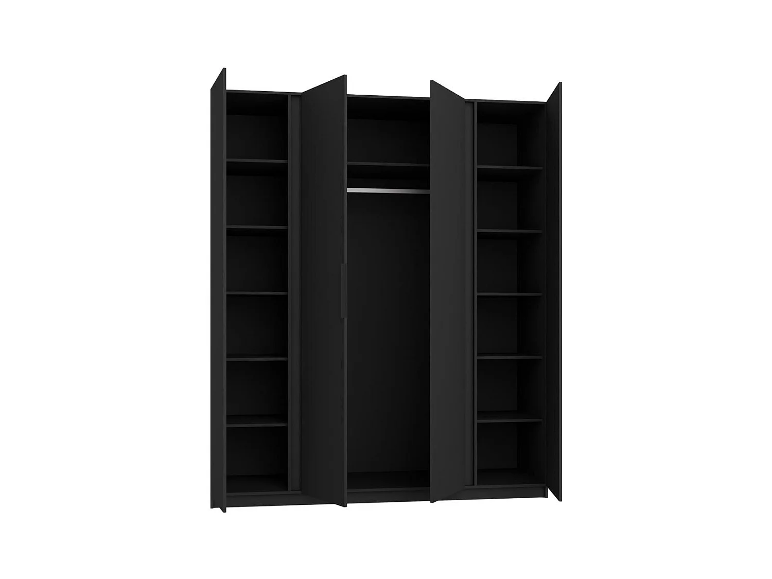 ARMOIRE À PORTES TROIS Kaya 200/62/239 4 portes avec lamelles