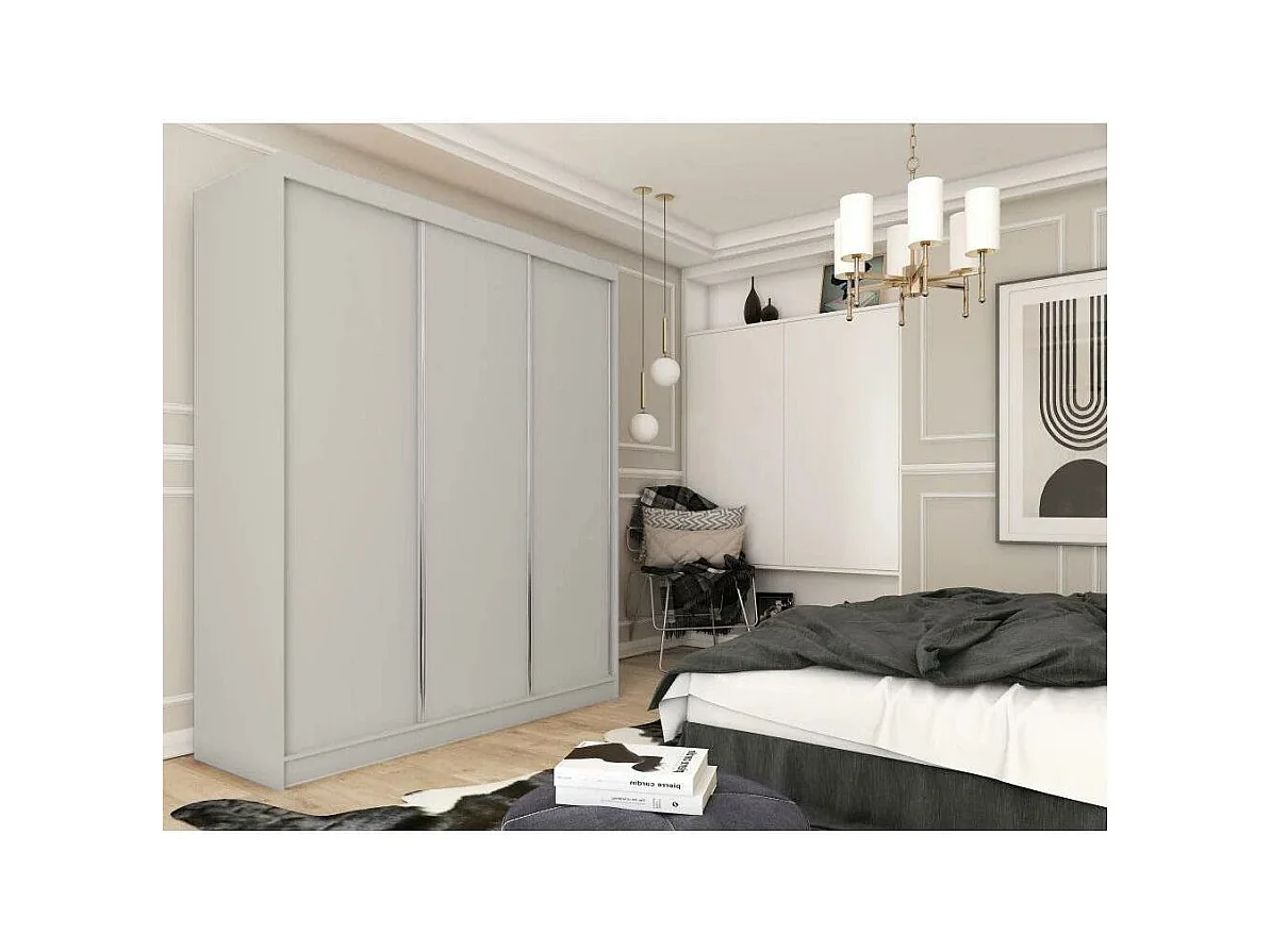 Hangkast Mario 240/216/61 kasjmier met lade-inzetstukken