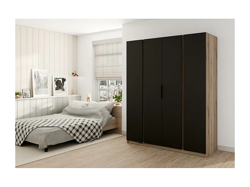 ARMOIRE À PORTES TROIS Kaya 200/62/239 4 portes