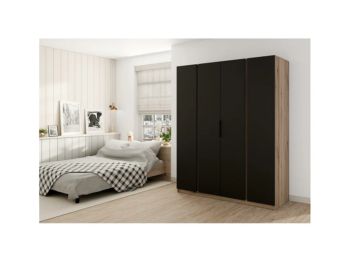 ARMOIRE À PORTES TROIS Kaya 200/62/239 4 portes