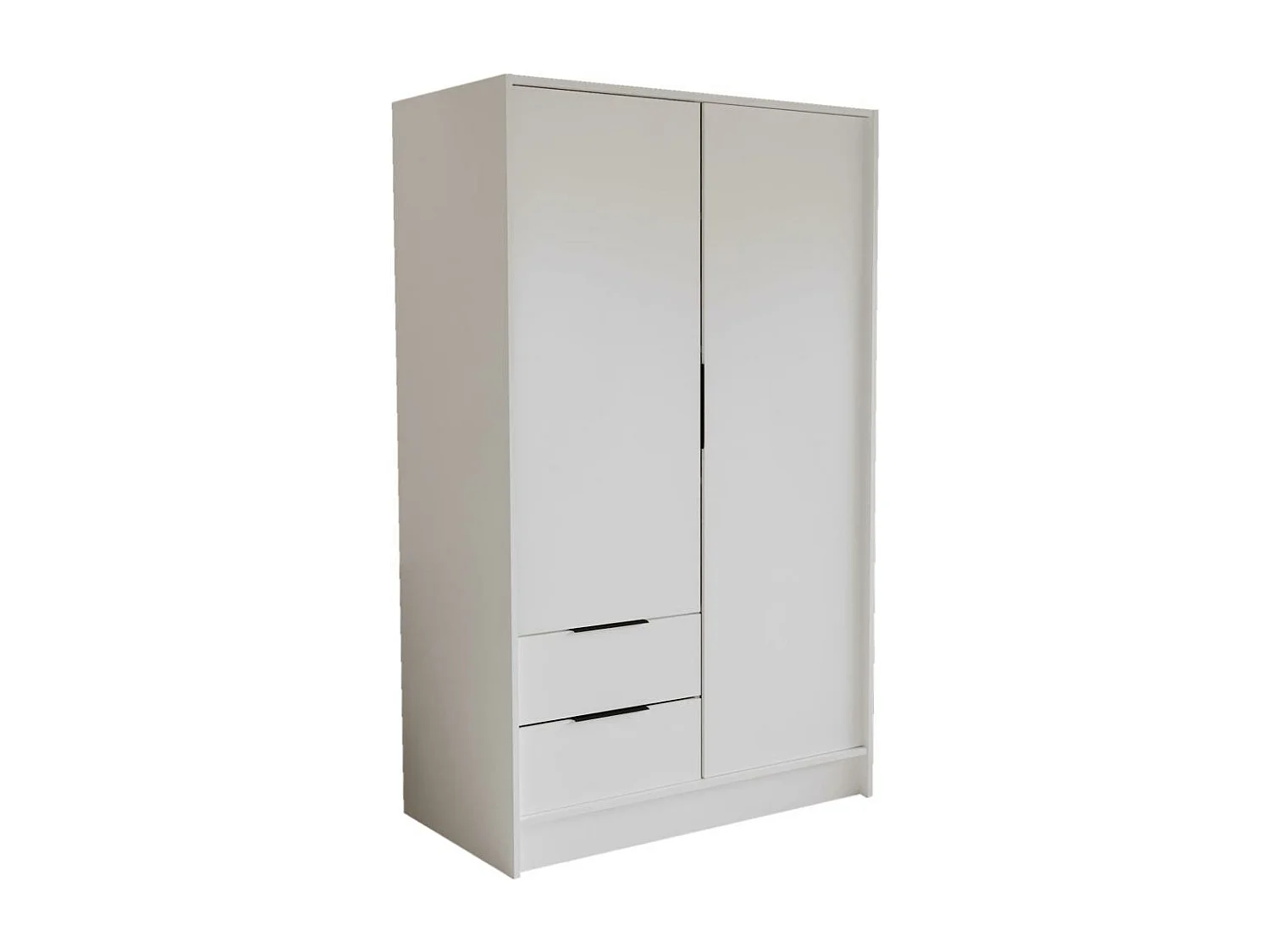 ARMOIRE À PORTES TOURNANTES Niko 100/51/200 cm blanc