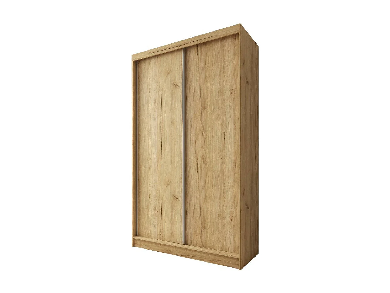 ARMOIRE À PORTES FERMÉES Mario 120/216/61 chêne Artisan avec tiroirs
