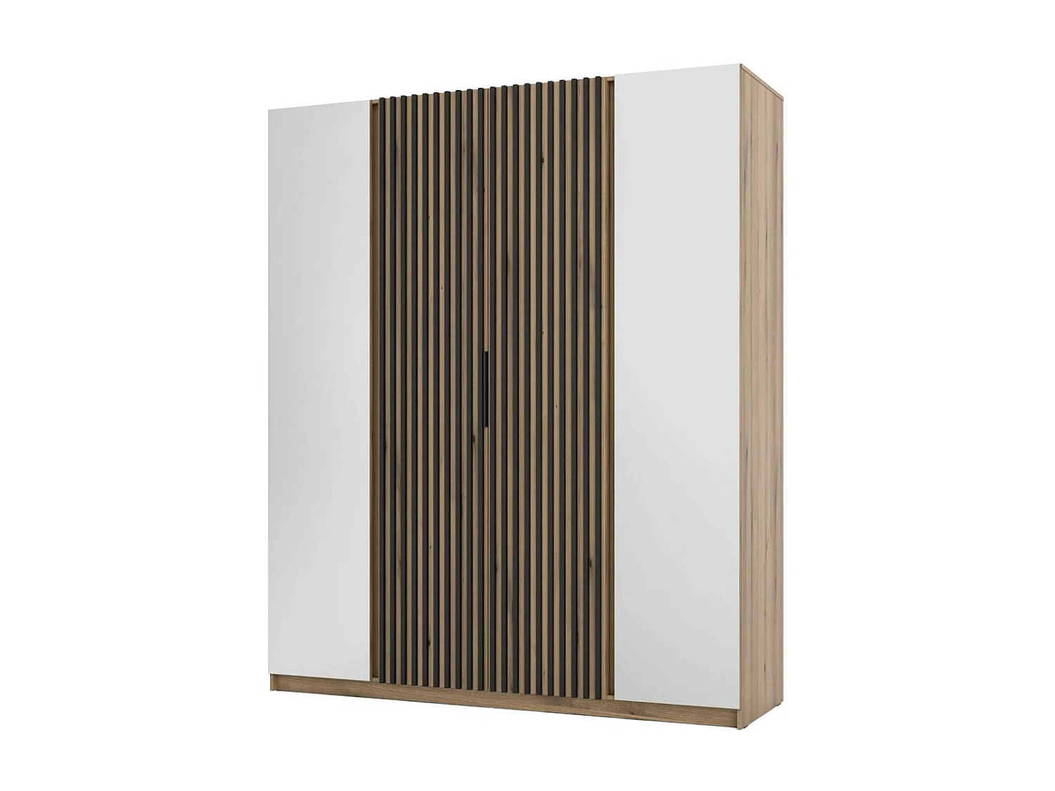 ARMOIRE A PORTES TROIS Kaya 200/62/239 4 portes avec deux miroirs