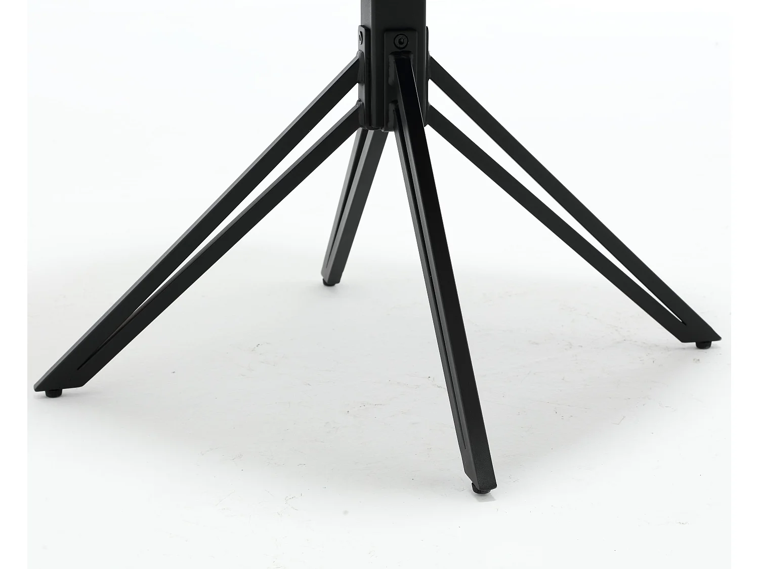 Eetkamerstoel set van 2 - stof & metaal - grijs - LONDO