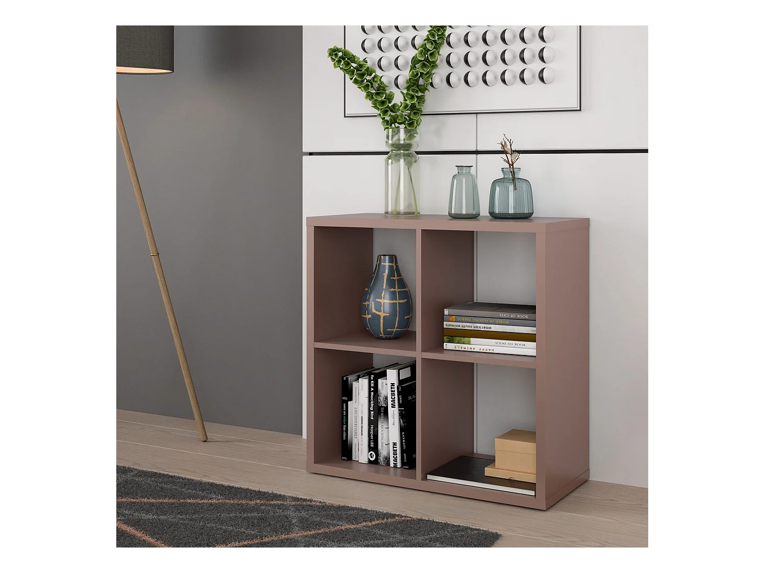 Étagère - aggloméré - terre cuite - MAURO 221