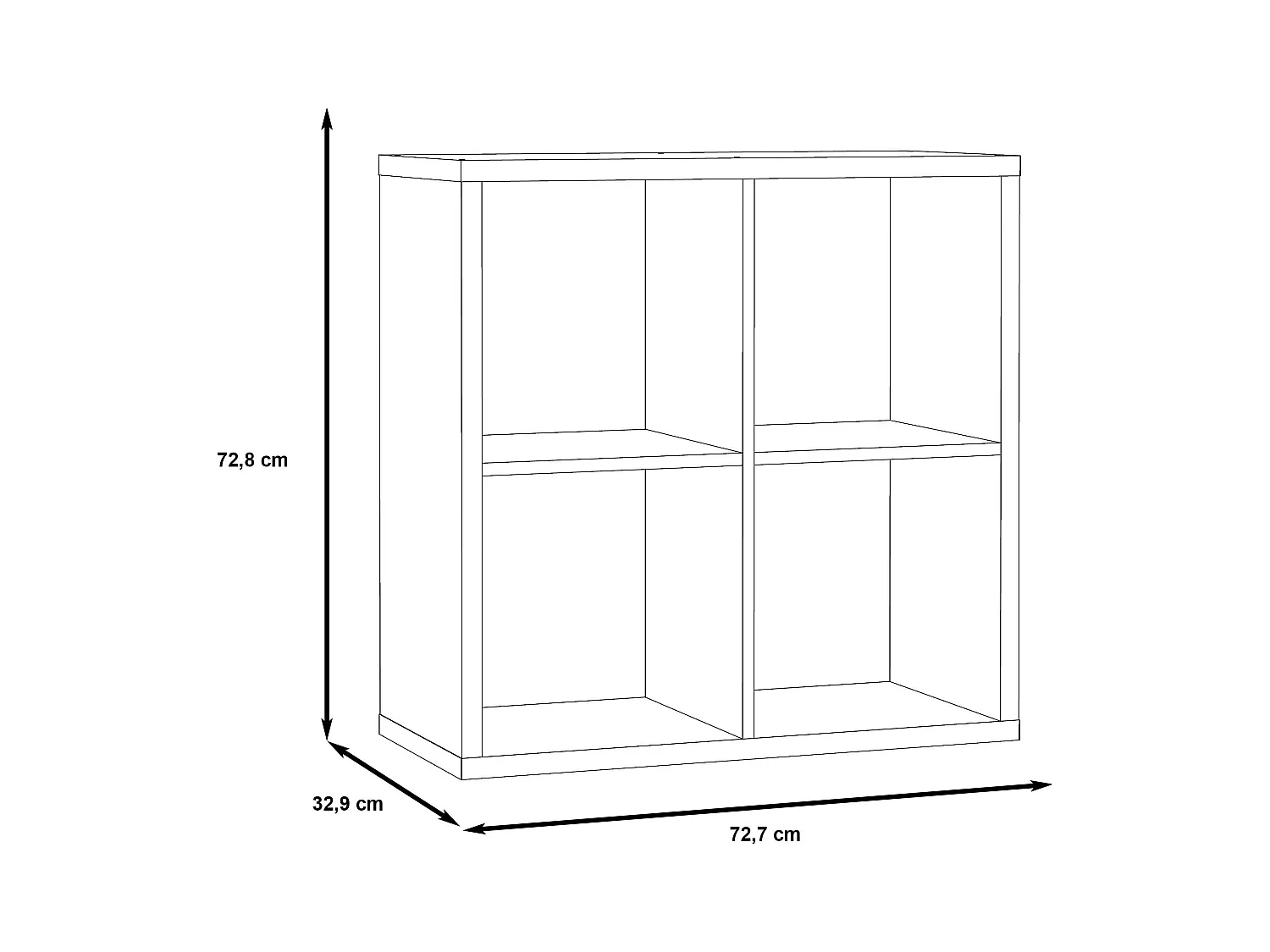 Regal - Spanplatte - grün - MAURO 221