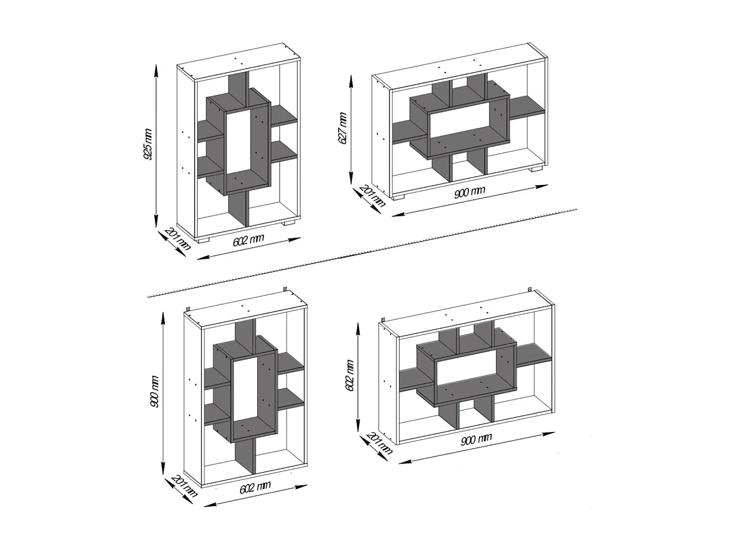 Planchet - spaanplaat - wit - PERSEUS