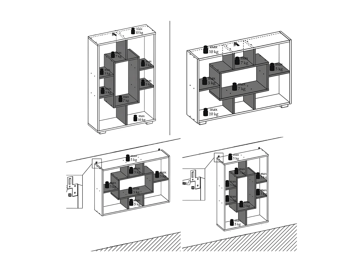 Planchet - spaanplaat - wit - PERSEUS