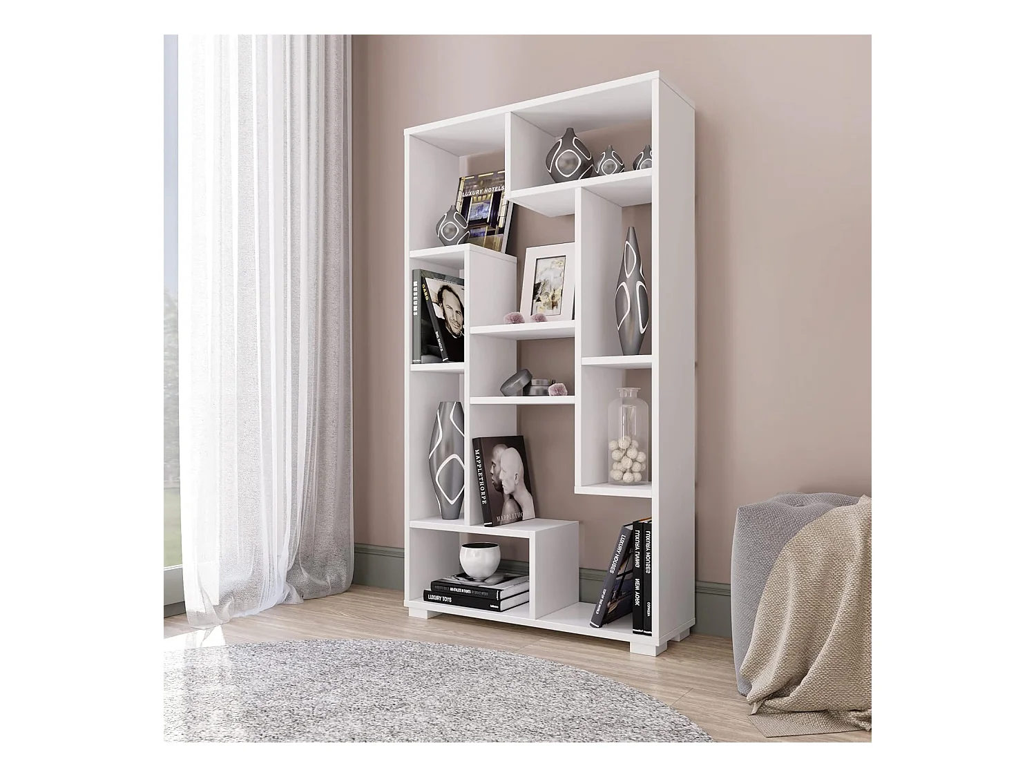 Estante - aglomerado - branco - PERESA