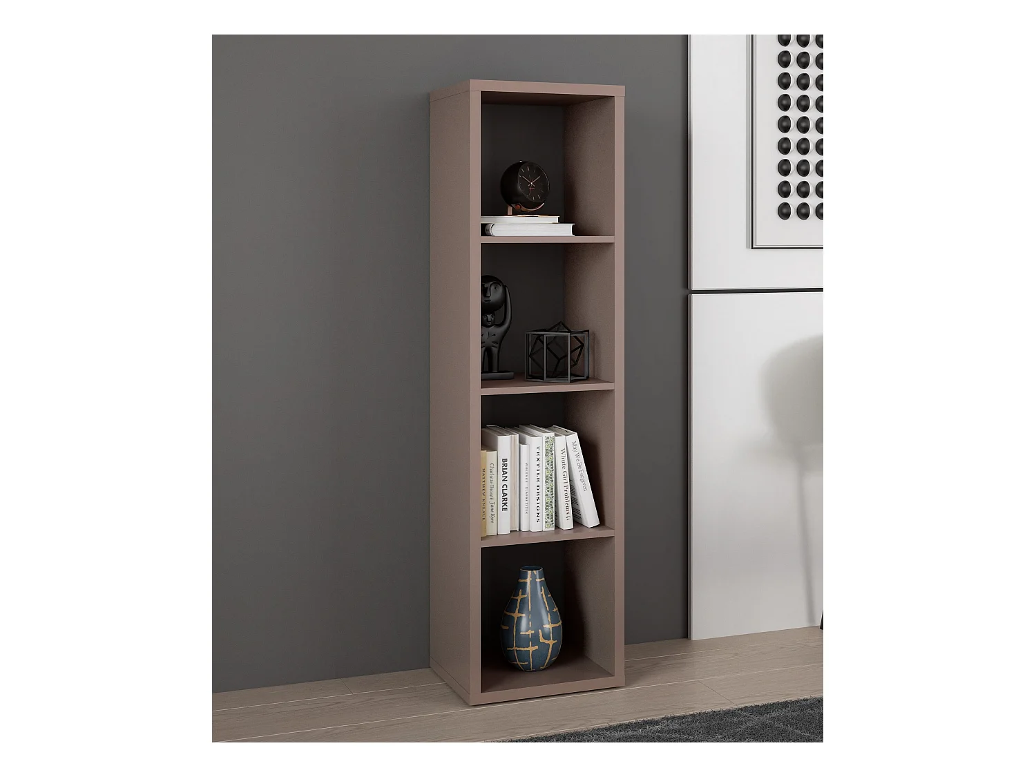 Regal - Spanplatte - terakotta - MAURO 411