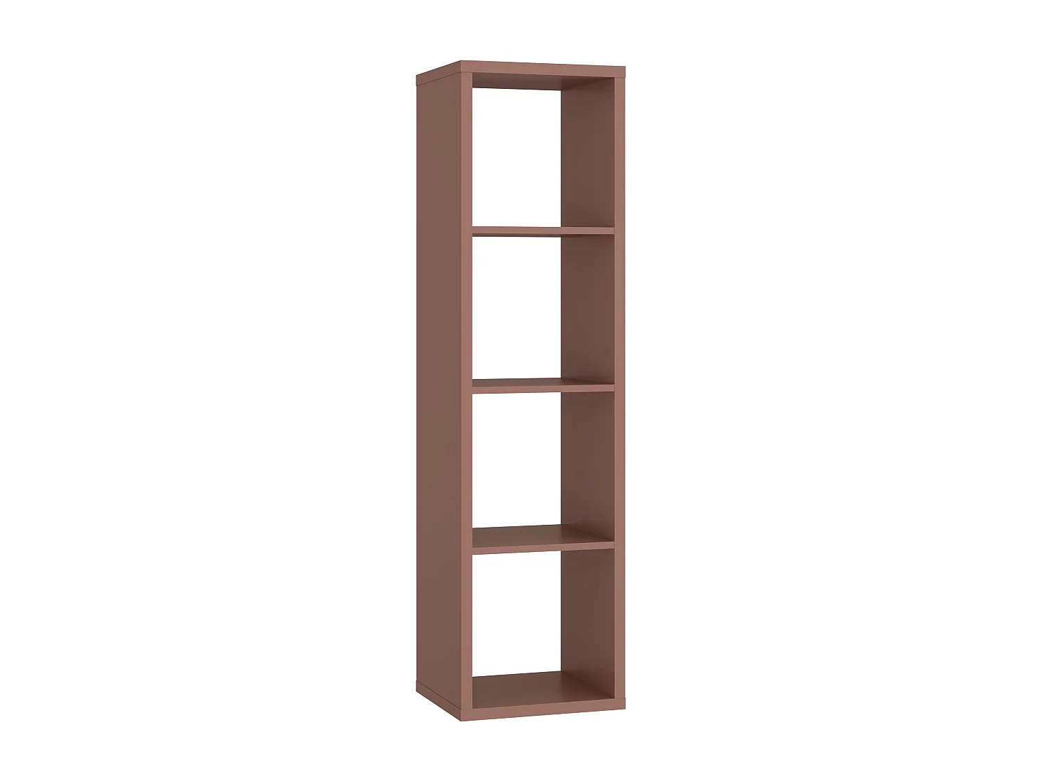 Półka - płyta wiórowa - terakota - MAURO 411