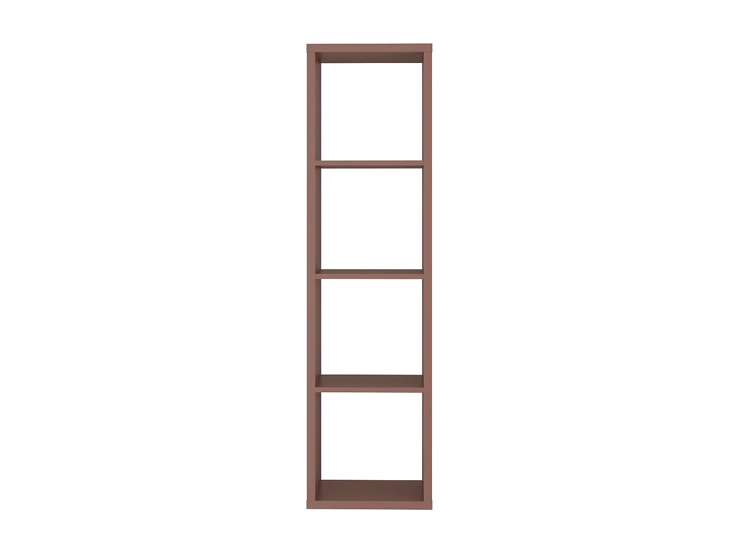 Półka - płyta wiórowa - terakota - MAURO 411