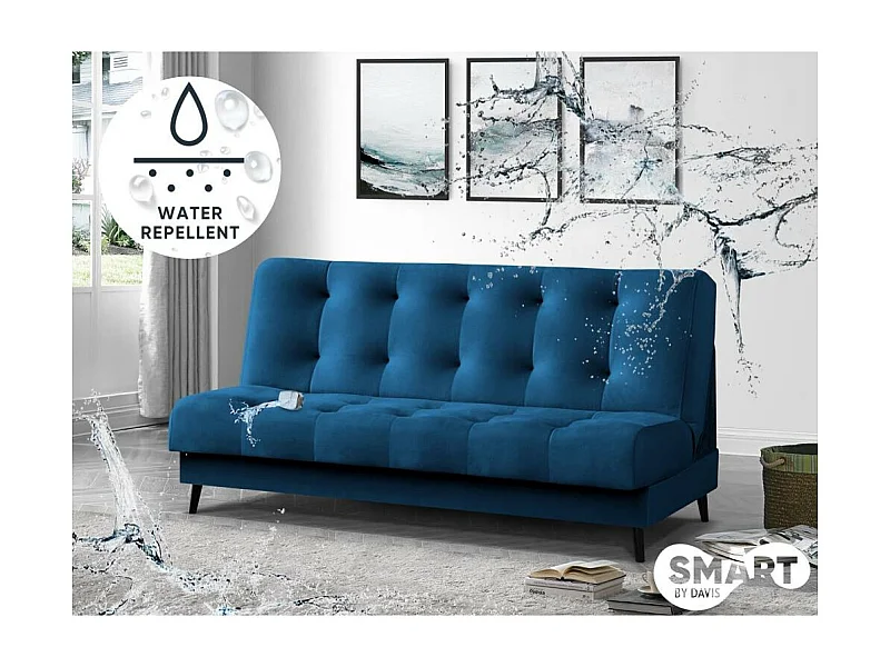 3-SITZER Schlafsofa Nancy dunkelblau