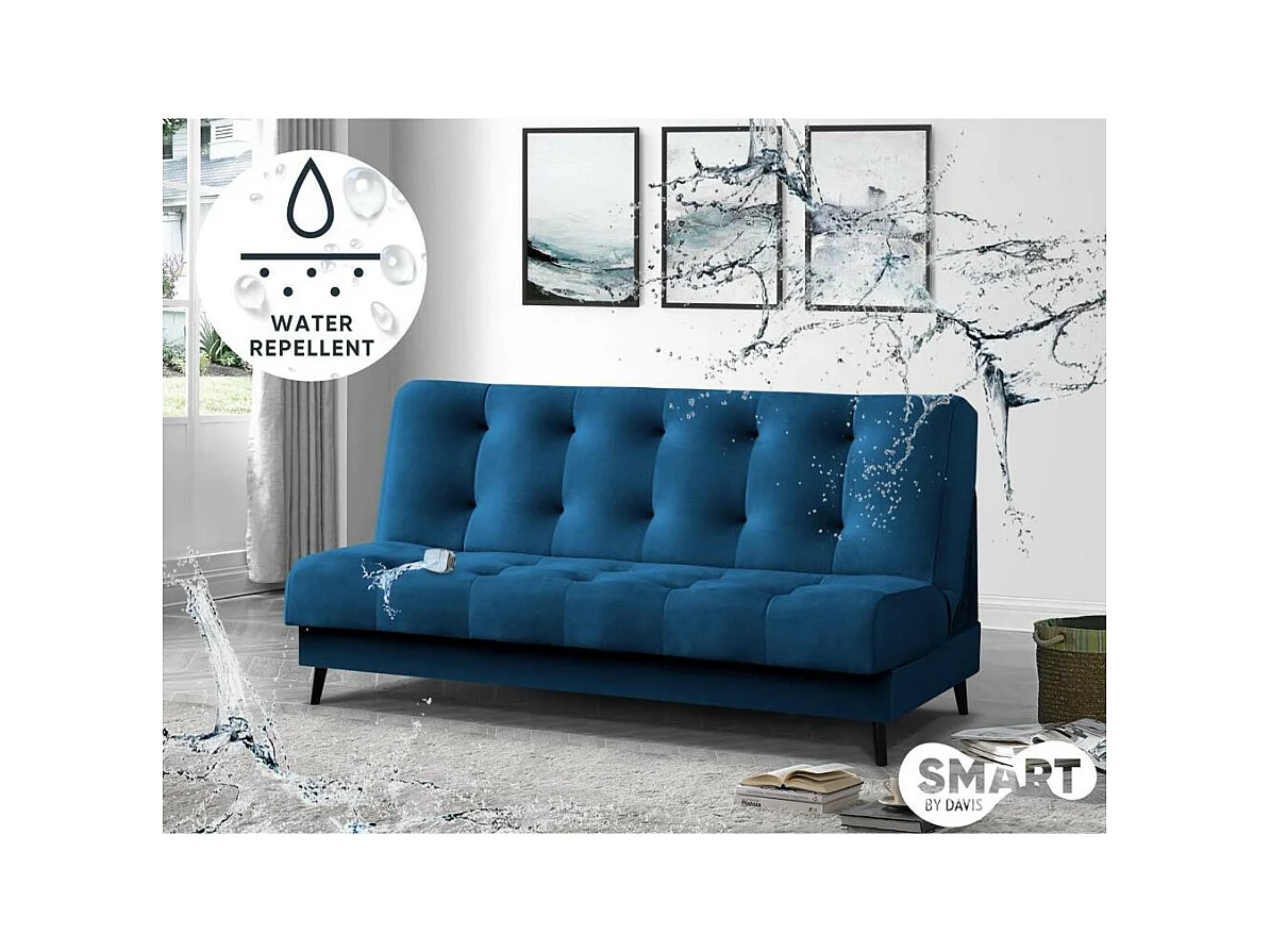 3-SITZER Schlafsofa Nancy dunkelblau