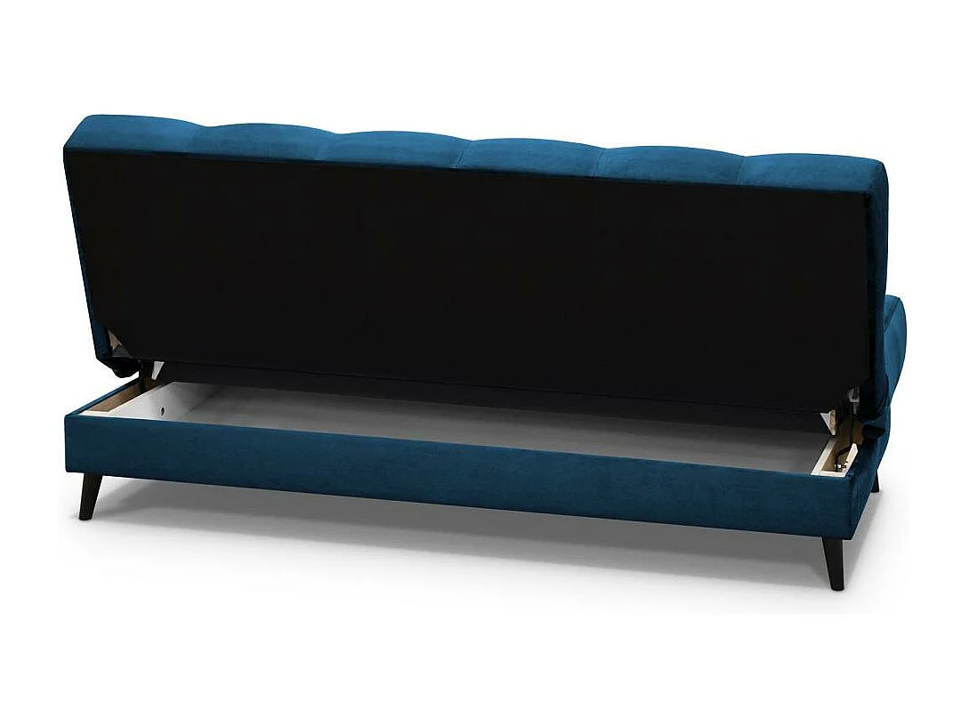 3-zits slaapbank Nancy donkerblauw