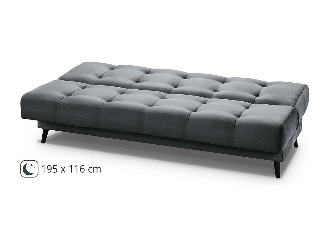 3-SITZER Schlafsofa Nancy grau
