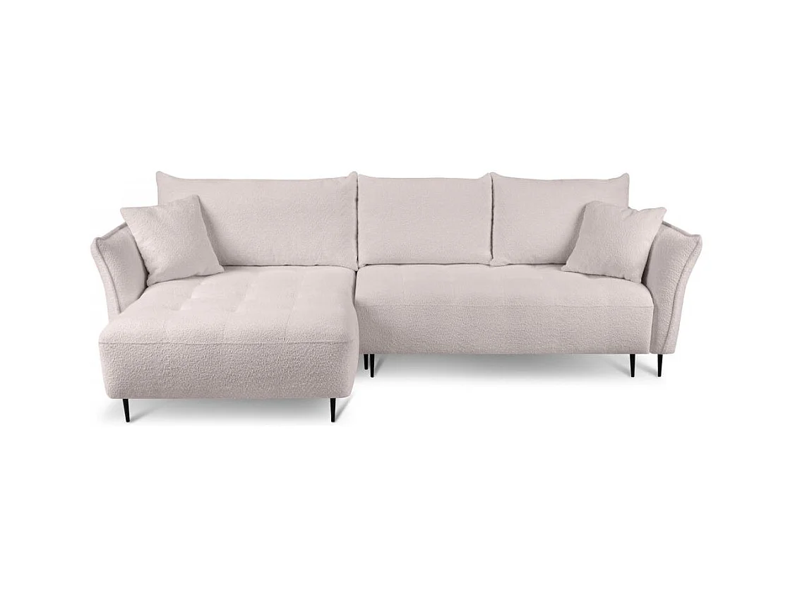 ECKSCHLAFSOFA Bari links rosa