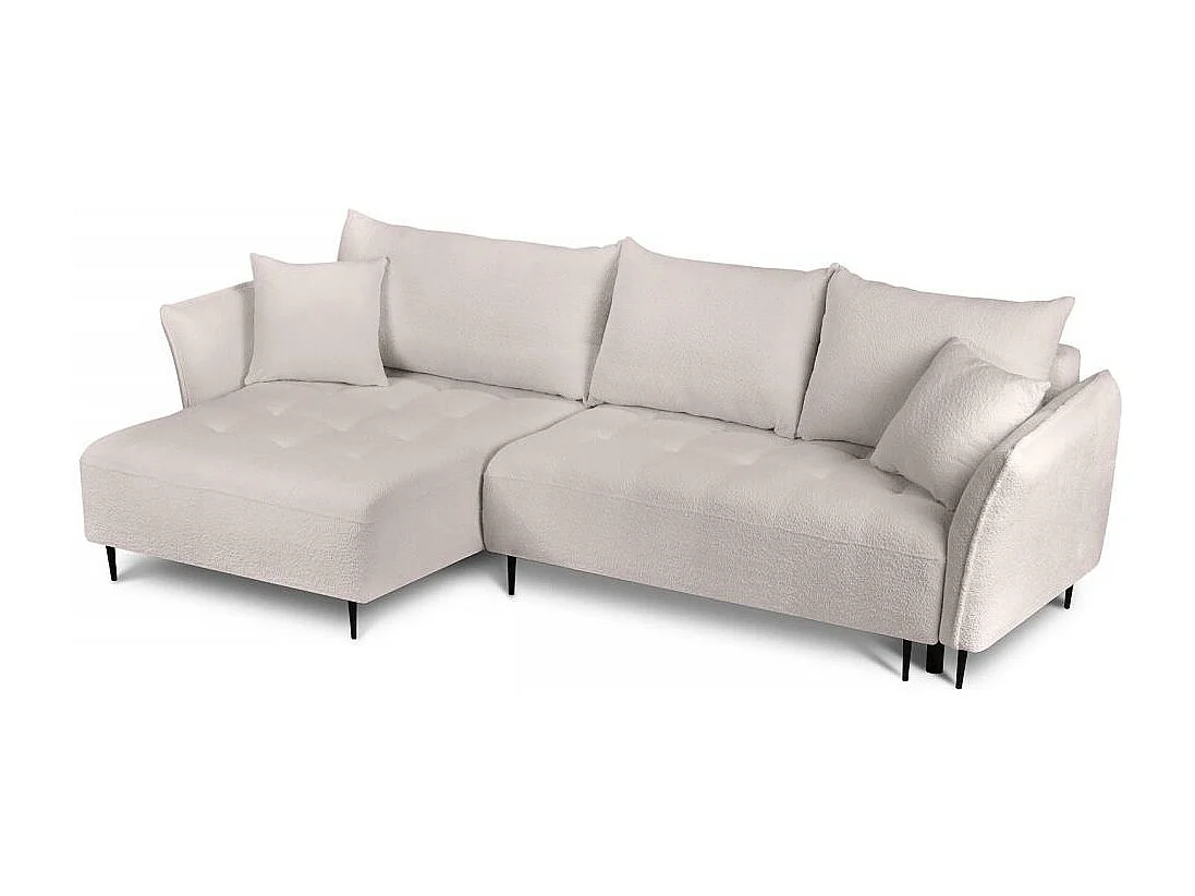 Hoekslaapbank Bari links roze