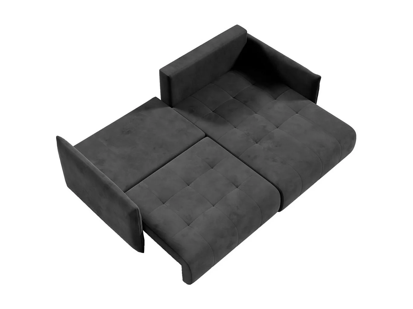 ECKSCHLAFSOFA Henry Mini dunkelgrau