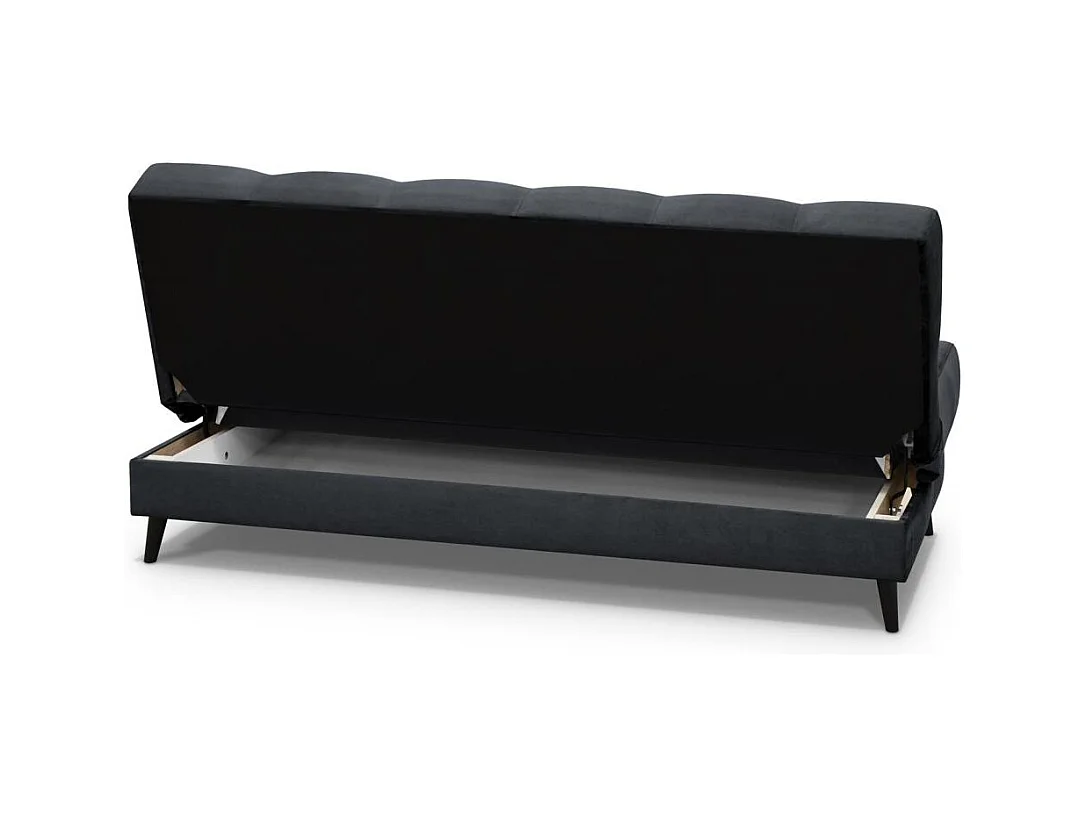 3-SITZER Schlafsofa Nancy dunkelgrau