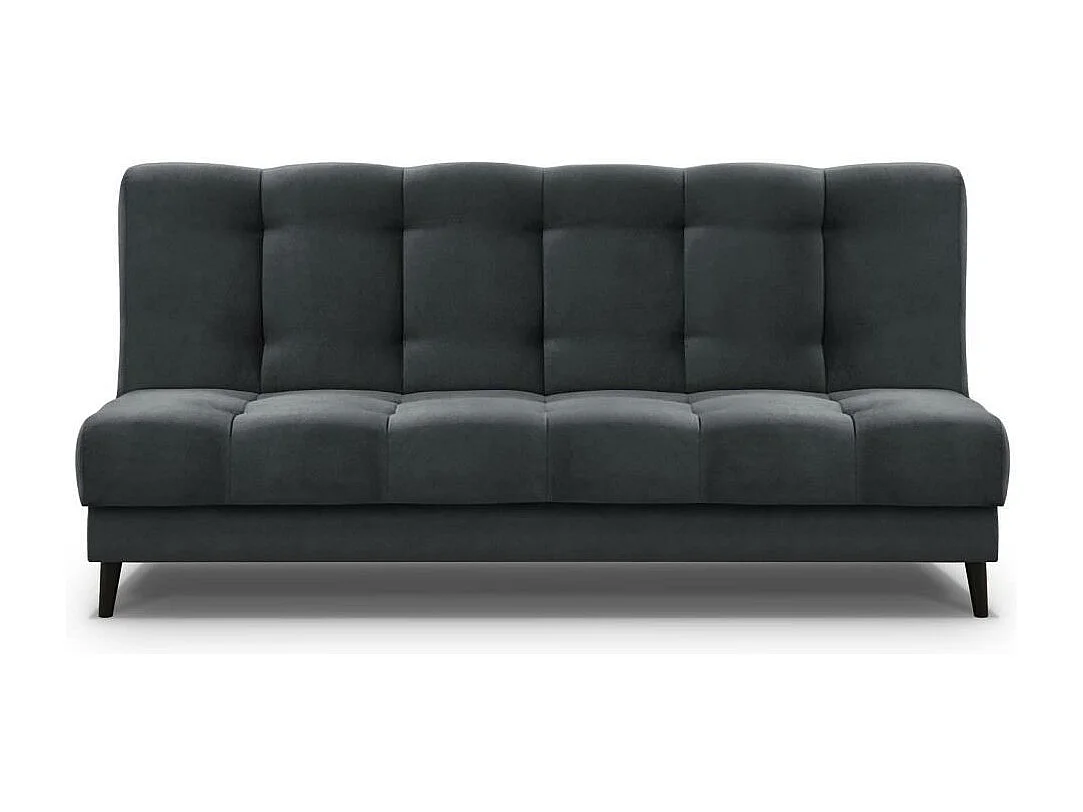 Canapé-lit 3 places Nancy gris foncé