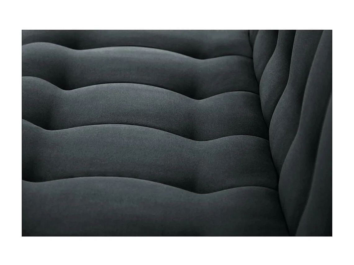 Canapé-lit 3 places Nancy gris foncé