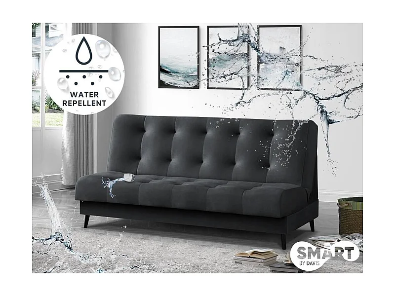 3-SITZER Schlafsofa Nancy dunkelgrau