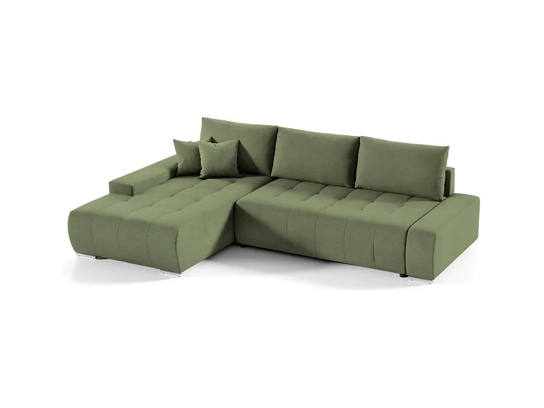 ECKSOFA Draco L grün links