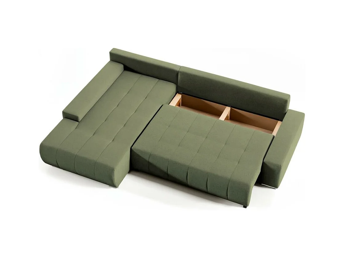 ECKSOFA Draco L grün links