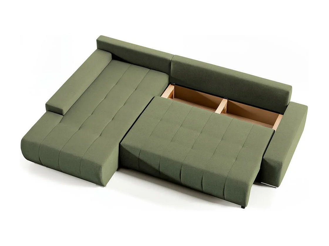 ECKSOFA Draco L vert gauche