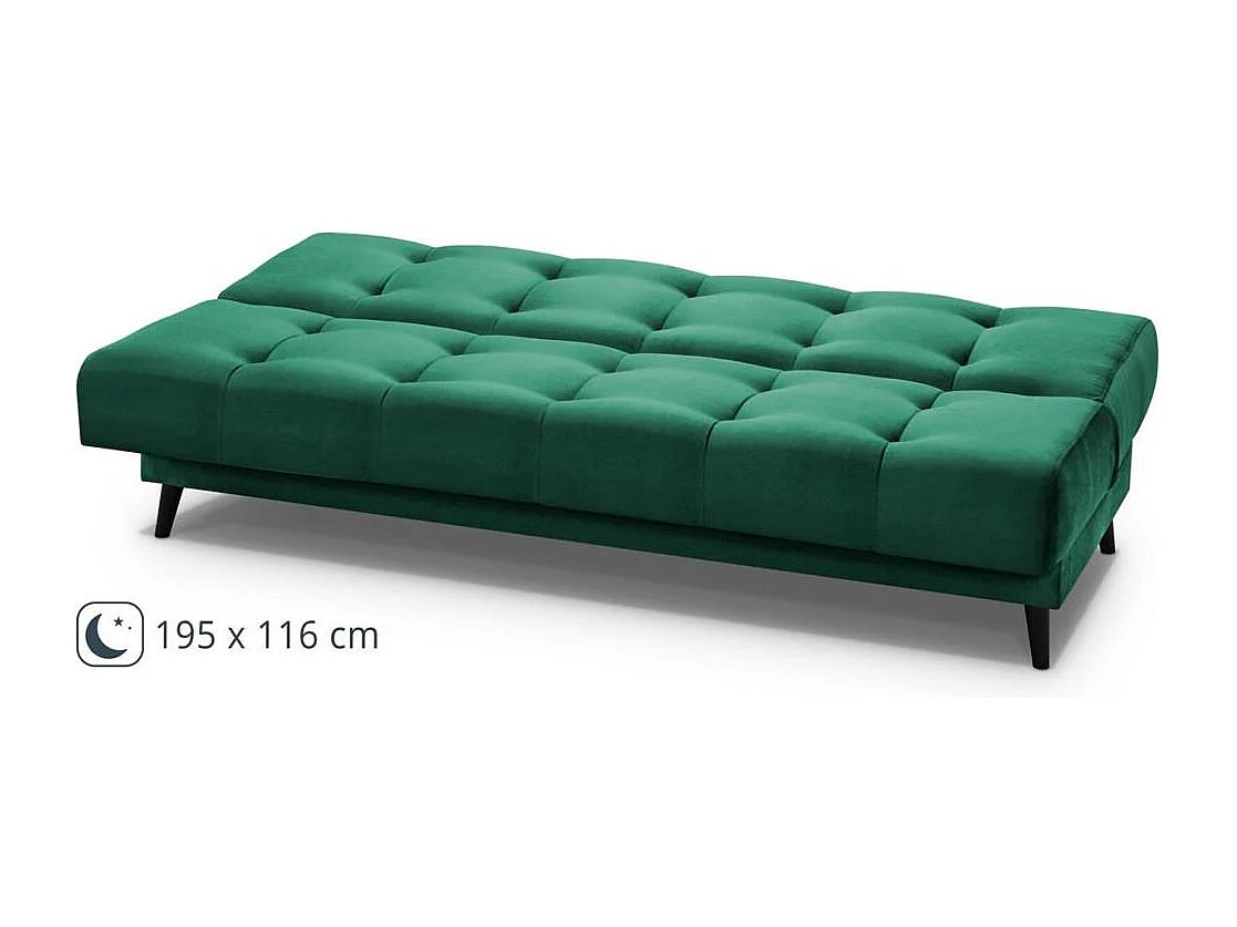 3-SITZER Schlafsofa Nancy grün