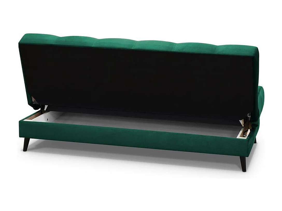 Canapé-lit 3 places Nancy vert