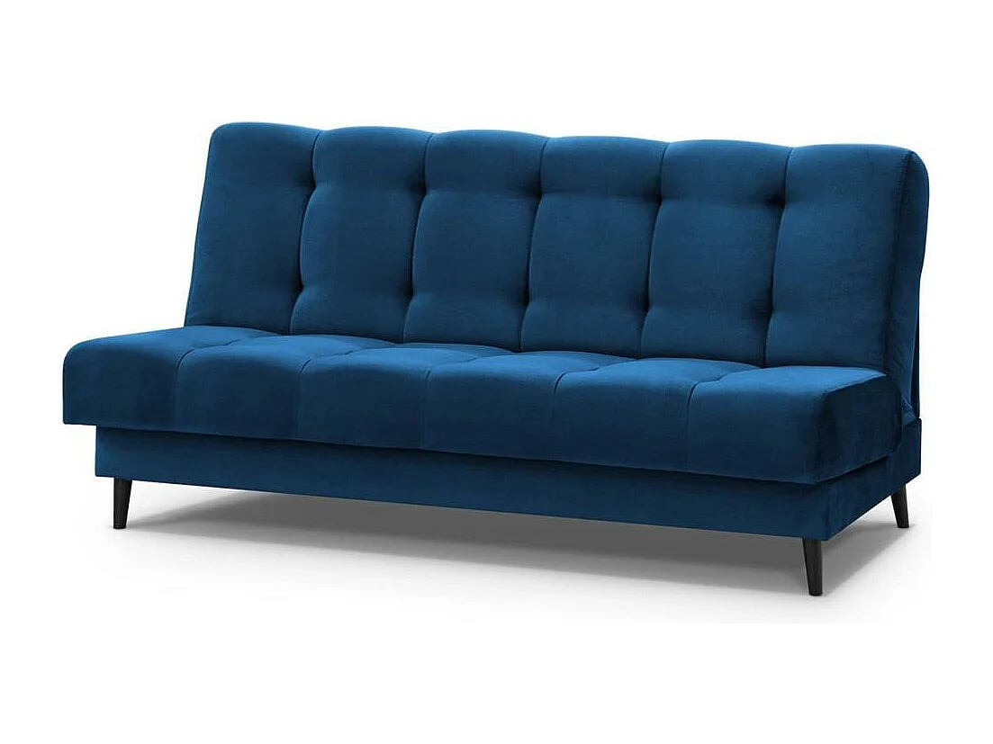 Canapé-lit 3 places Nancy bleu foncé