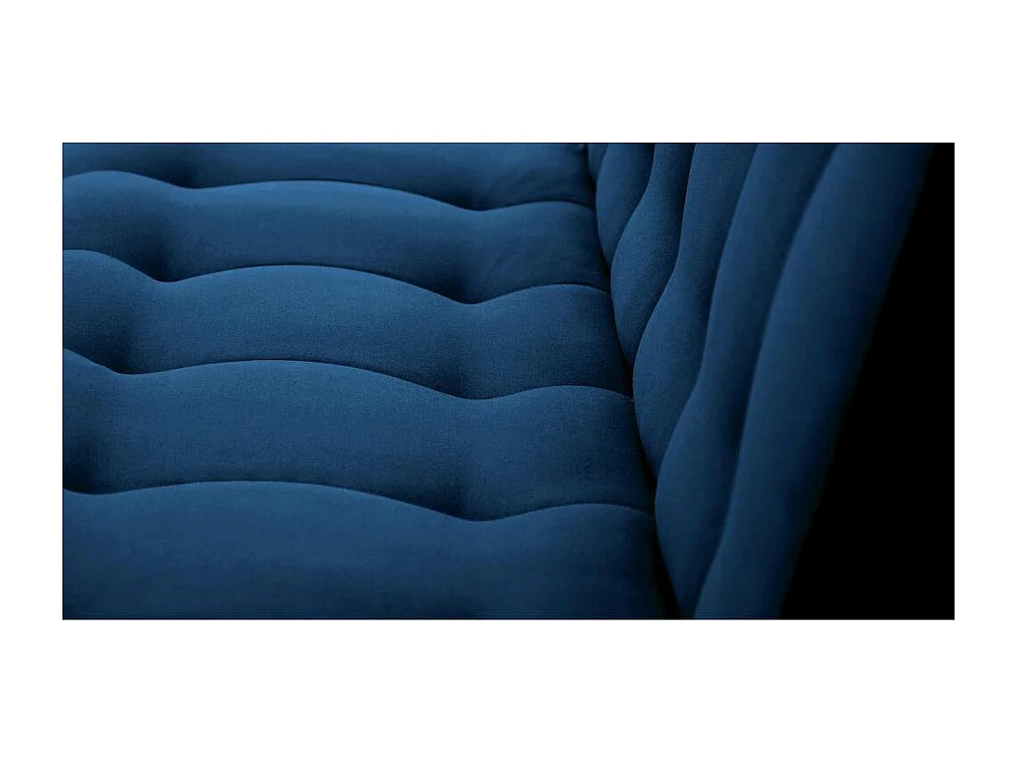 Canapé-lit 3 places Nancy bleu foncé